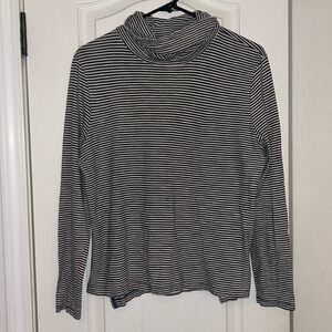 100% Cotton Striped Turtleneck - Madewell
